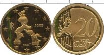 Продать Монеты Италия 20 евроцентов 2008 
