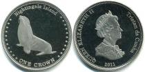 Продать Монеты Соловьиные острова 1 крона 2011 Медно-никель