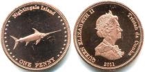 Продать Монеты Соловьиные острова 1 пенни 2011 Медь