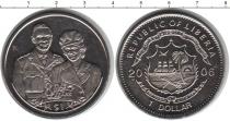 Продать Монеты Либерия 1 доллар 2006 Медно-никель