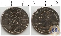 Продать Монеты США 25 центов 2001 Серебро
