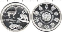 Продать Монеты Перу 1 нуэво соль 1994 Серебро