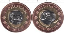 Продать Монеты Фарерские острова 50 крон 2011 Биметалл