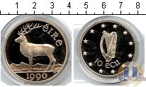 Продать Монеты Ирландия 10 экю 1990 Серебро