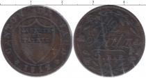 Продать Монеты Швейцария 1/2 батзена 1818 Медь