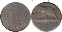 Продать Монеты Цейлон 48 стиверов 1808 Серебро