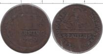 Продать Монеты Мюнстер 3 пфеннига 1759 Медь