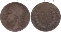 Продать Монеты Италия 3 грана 1810 Медь