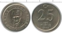 Продать Монеты Турция 50 куруш 2005 Медно-никель