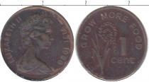 Продать Монеты Фиджи 1 цент 1998 Медь