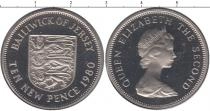 Продать Монеты Остров Джерси 10 пенсов 1980 Медно-никель