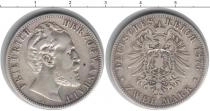 Продать Монеты Анхальт 2 марки 1876 Серебро