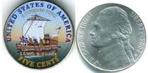 Продать Монеты США 5 центов 2004 Медно-никель
