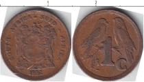 Продать Монеты Южная Африка 1 цент 1992 Медь