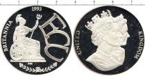 Продать Монеты Великобритания 1 экю 1993 Серебро