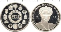Продать Монеты Люксембург 1 экю 1995 Серебро