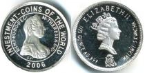 Продать Монеты Малави 5 квач 2006 Серебро