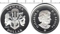 Продать Монеты Канада 1 доллар 2007 Серебро