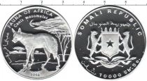 Продать Монеты Сомали 10000 шиллингов 1998 Серебро