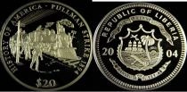 Продать Монеты Либерия 20 долларов 2004 Серебро