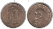Продать Монеты Бразилия 10 сентаво 1942 Медно-никель