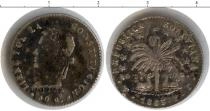 Продать Монеты Боливия 1/2 соля 1853 Серебро