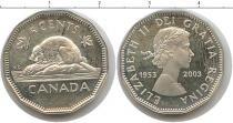 Продать Монеты Канада 5 центов 2003 Серебро
