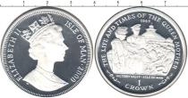 Продать Монеты Остров Мэн 1 крона 2000 Серебро