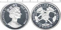 Продать Монеты Остров Мэн 1 крона 1998 Серебро