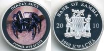 Продать Монеты Замбия 1000 квач 2010 Медно-никель