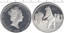 Продать Монеты Виргинские острова 25 долларов 1993 Серебро