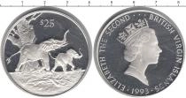 Продать Монеты Виргинские острова 25 долларов 1993 Серебро
