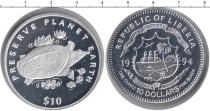 Продать Монеты Либерия 10 долларов 1994 Серебро