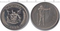 Продать Монеты Намибия 1 марка 1990 Медно-никель
