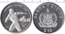 Продать Монеты Самоа 10 тала 1991 Серебро