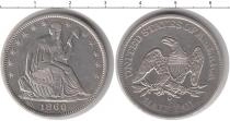 Продать Монеты США 50 центов 1860 Серебро