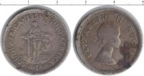Продать Монеты Южная Африка 1 шиллинг 1956 Серебро