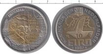 Продать Монеты Нидерланды 10 евро 1997 Биметалл