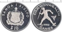 Продать Монеты Самоа 10 долларов 1982 Серебро