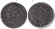 Продать Монеты Баден 1 крейцер 1751 