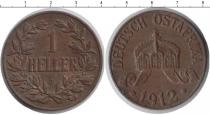 Продать Монеты Немецкая Африка 1 хеллер 2012 Медь