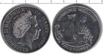 Продать Монеты Остров Джерси 5 фунтов 2007 Медно-никель