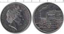 Продать Монеты Остров Джерси 5 фунтов 2004 Медно-никель