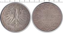 Продать Монеты Франкфурт 1 гульден 1851 Серебро