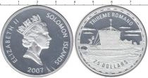 Продать Монеты Соломоновы острова 25 долларов 2007 Серебро