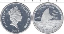 Продать Монеты Соломоновы острова 25 долларов 2007 Серебро