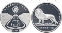 Продать Монеты Конго 10 франков 2005 Серебро