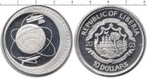 Продать Монеты Либерия 10 долларов 2003 Серебро