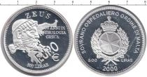 Продать Монеты Мальтийский орден 500 лир 2000 Серебро