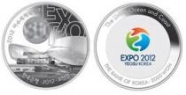 Продать Монеты Южная Корея 5000 вон 2012 Серебро